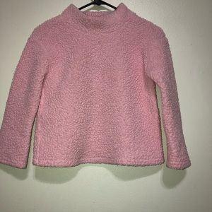 Pink Fleece winter sweater